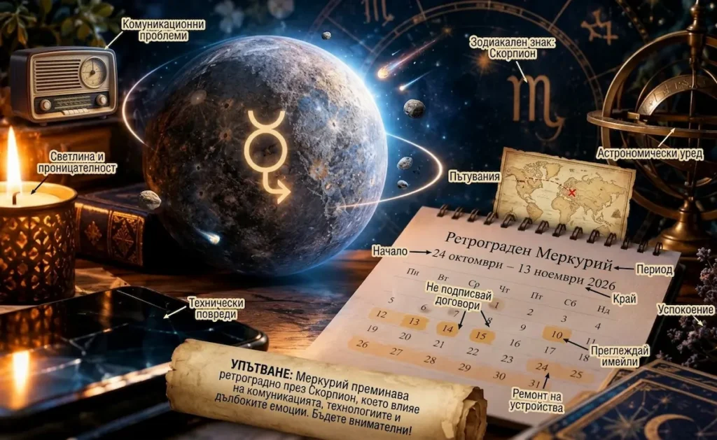 Ретроградният Меркурий